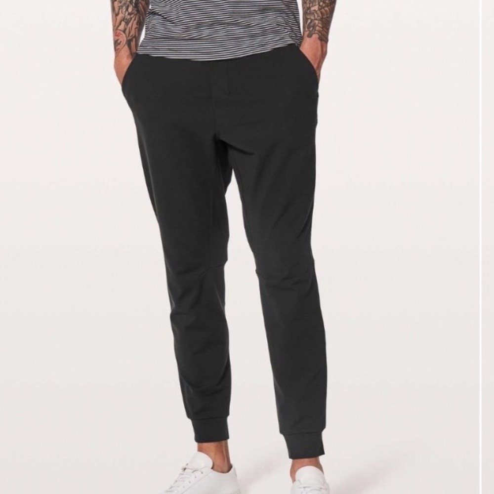 Lululemon Intent Jogger 30 Mens Black Luon Training Pants Size Medium